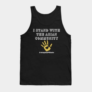 Support the Asian Community #StopAAPIHate Tank Top